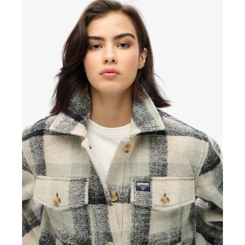 Superdry Heavyweight Unlined Overshirt - Hemdjacke - Damen | Hardloop