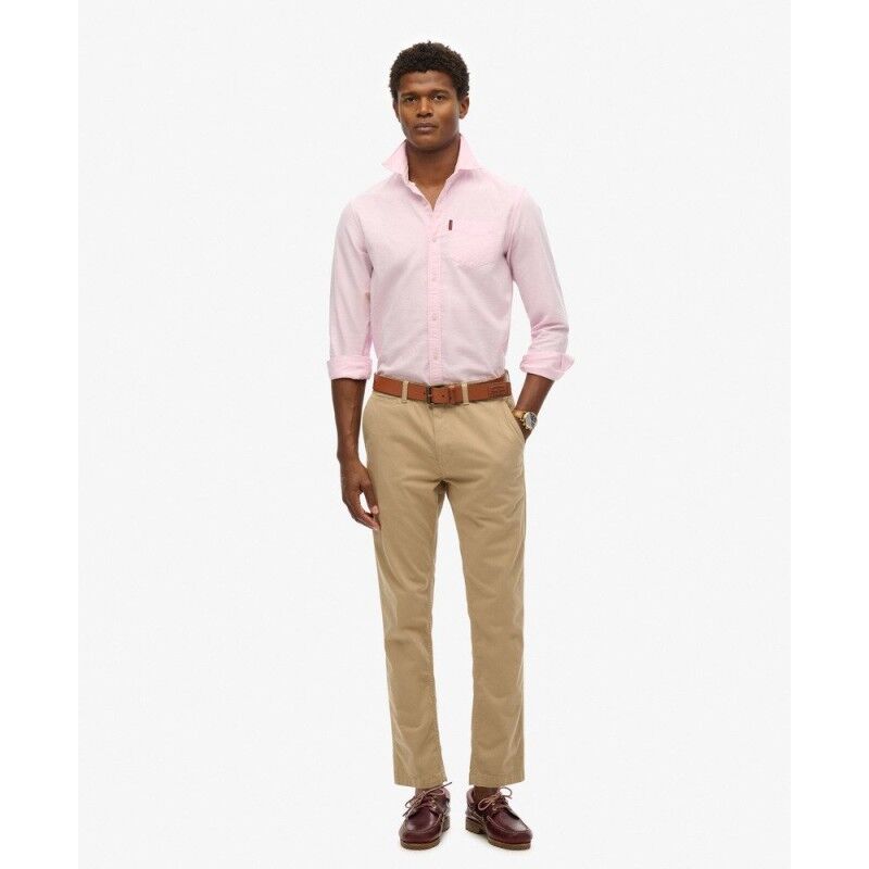 Superdry Officers Slim Chino Trousers - Broek - Heren | Hardloop