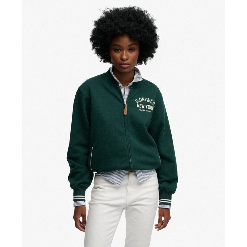 Country Club Jersey Bomber - Pullover - Damen