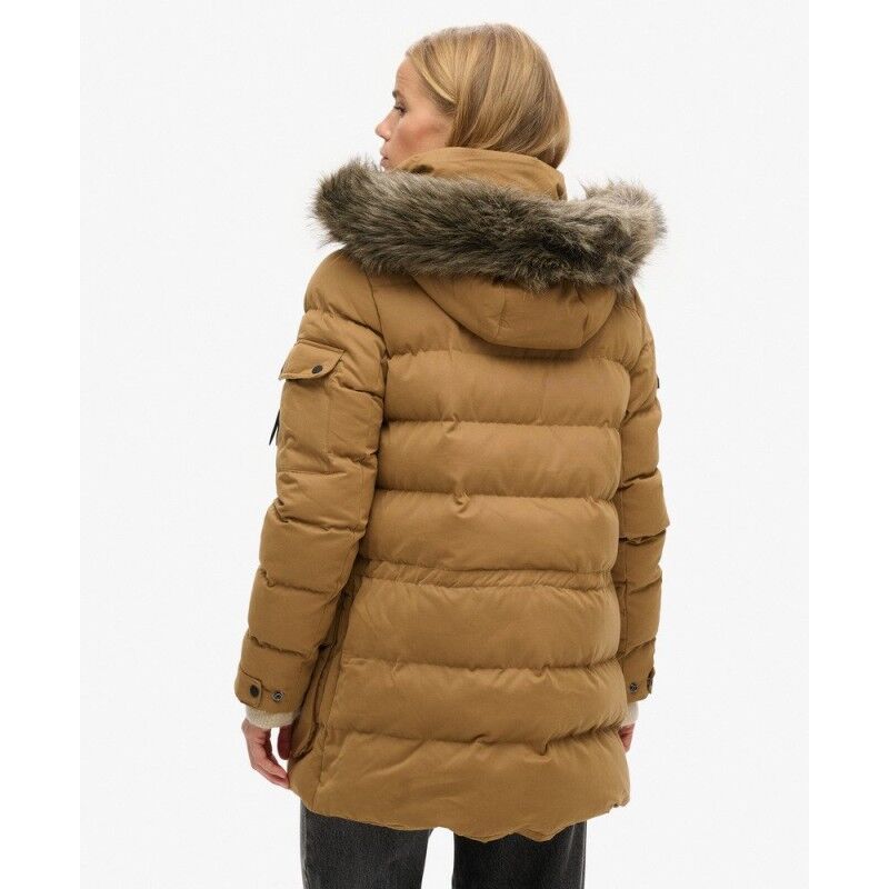 Superdry Microfiber Expedition Parka Jacket - Parka femme | Hardloop