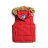 Superdry Everest Faux Fur Puffer Gilet - Donsjack - Dames | Hardloop