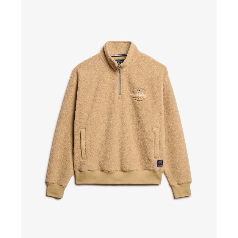 Superdry Country Club Fleece Half Zip - Polar mulher | Hardloop