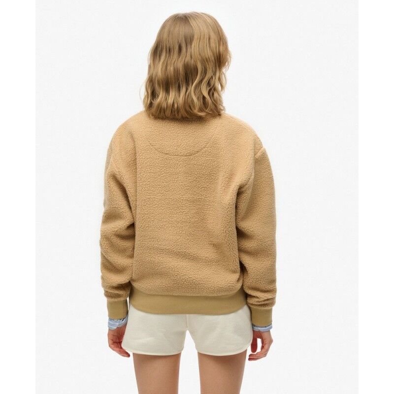 Superdry Country Club Fleece Half Zip - Forro polar - Mujer | Hardloop