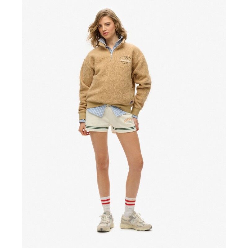 Superdry Country Club Fleece Half Zip - Polaire femme | Hardloop