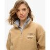Superdry Country Club Fleece Half Zip - Polar mulher | Hardloop