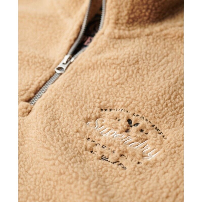 Superdry Country Club Fleece Half Zip - Giacca in pile - Donna | Hardloop