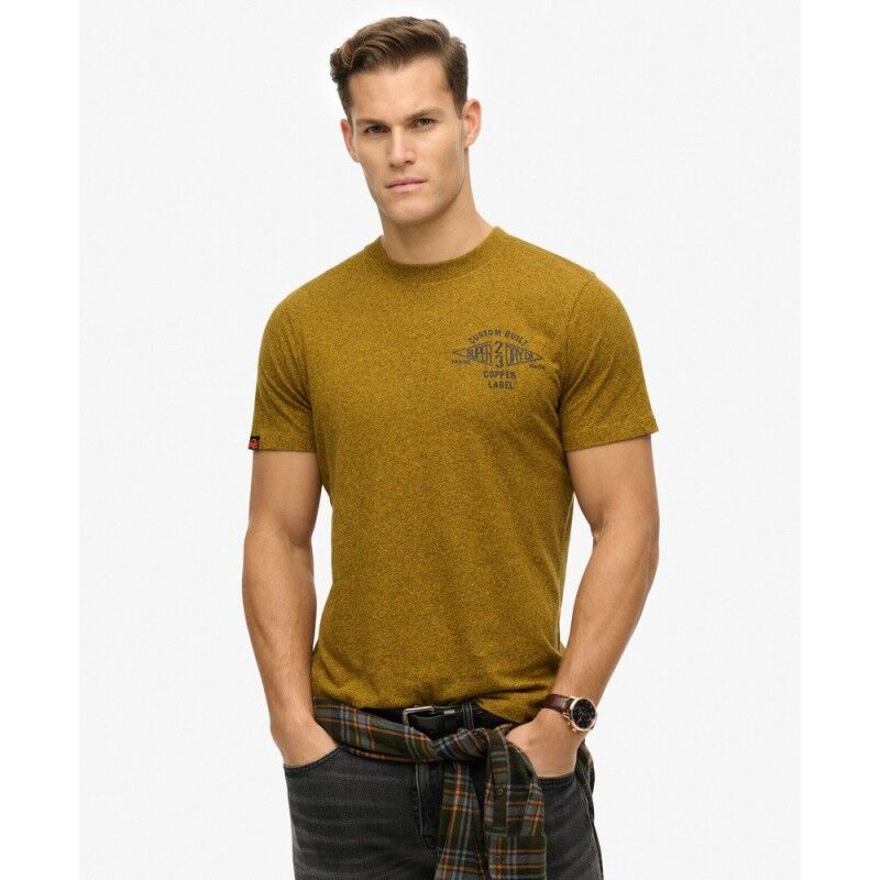Superdry Copper Label Relaxed T-Shirt - T-paita - Miehet | Hardloop