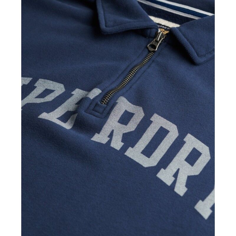 Superdry Athletic Essentials Collared Half Zip Sweatshirt - Sweatshirt femme | Hardloop
