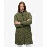 Superdry Longline Quilted Liner Jacket - Kunstfaserjacke - Damen | Hardloop