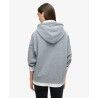 Superdry Essential Logo Overdyed Zip Hoodie - Sweatshirt à capuche femme | Hardloop