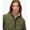 Superdry Longline Quilted Liner Jacket - Kunstfaserjacke - Damen | Hardloop