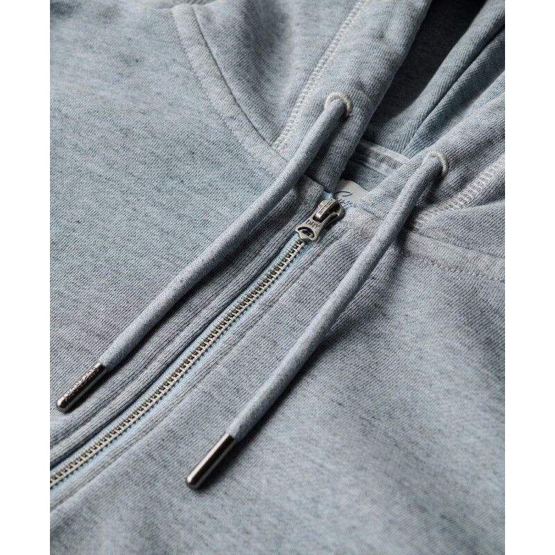 Superdry Essential Logo Overdyed Zip Hoodie - Sweatshirt à capuche femme | Hardloop