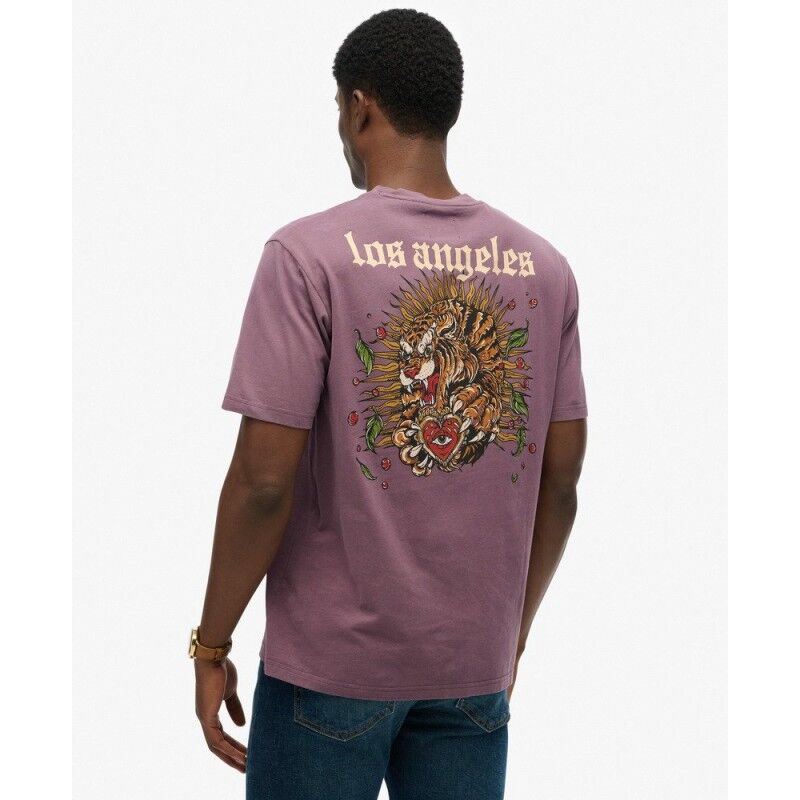 Superdry Tattoo Loose T-Shirt - T-Shirt - Herren | Hardloop