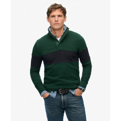 Classic Rugby Half Zip Top - Sweatshirt homme