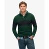 Superdry Classic Rugby Half Zip Top - Sweatshirt homme | Hardloop