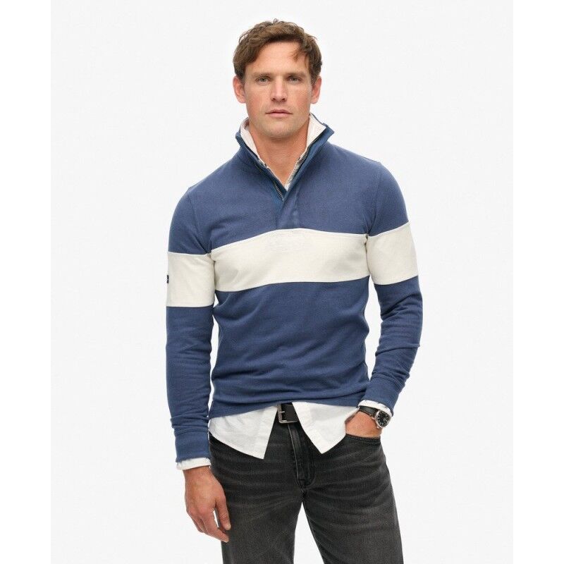 Classic Rugby Half Zip Top - Sweatshirt homme