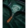 Superdry Country Club Velour Quarter Zip - Sweatshirt femme | Hardloop