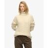 Superdry Cable Roll Neck Jumper - Jerséis - Mujer | Hardloop