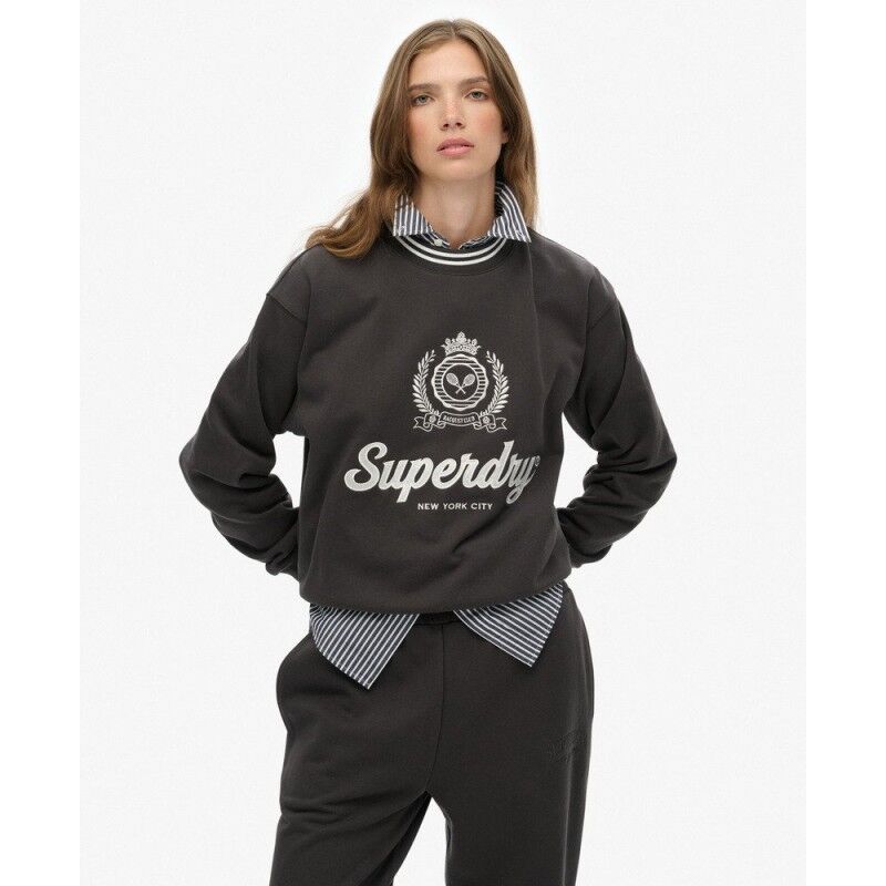 Superdry Country Club Loose Crew Sweatshirt - Jumper - Women's | Hardloop