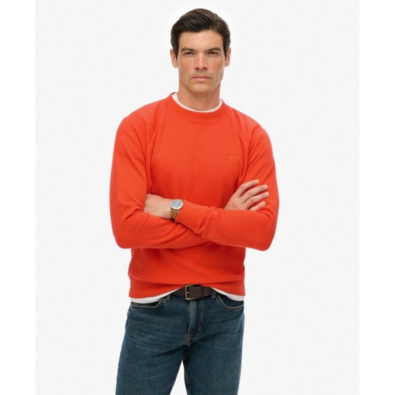 Essential Logo Raglan Crew Sweatshirt - Felpa - Uomo