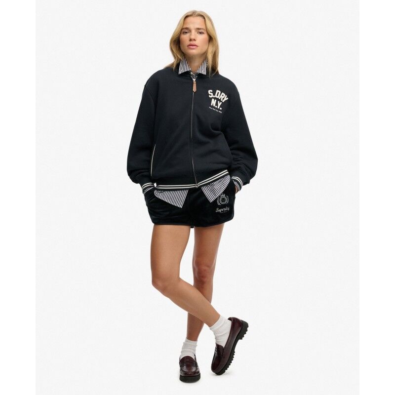 Superdry Country Club Jersey Bomber - Dámská mikina | Hardloop