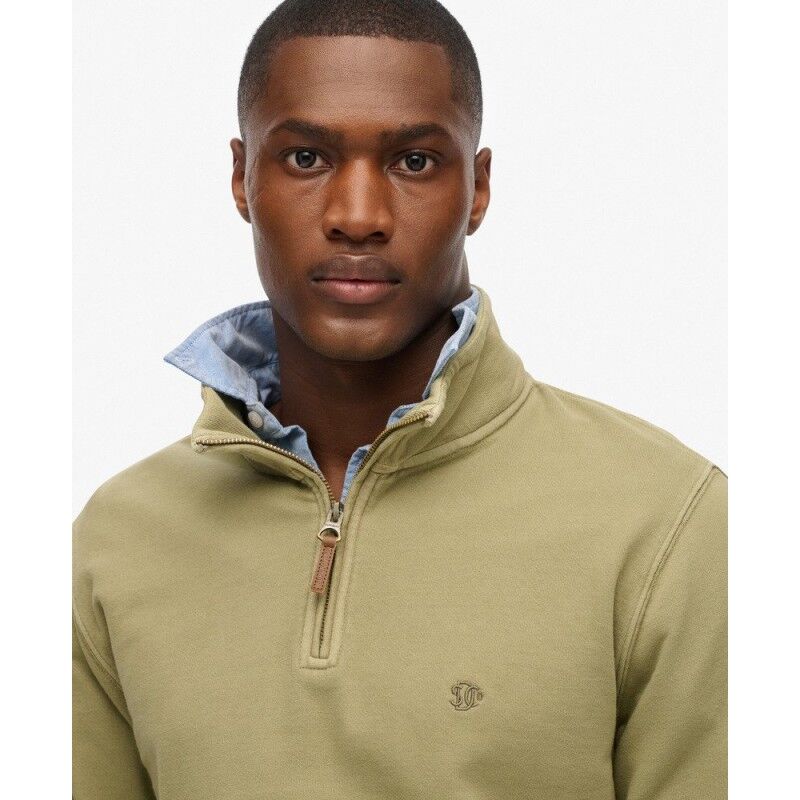 Superdry Classic Essential Half Zip Sweatshirt - Pullover - Herren | Hardloop
