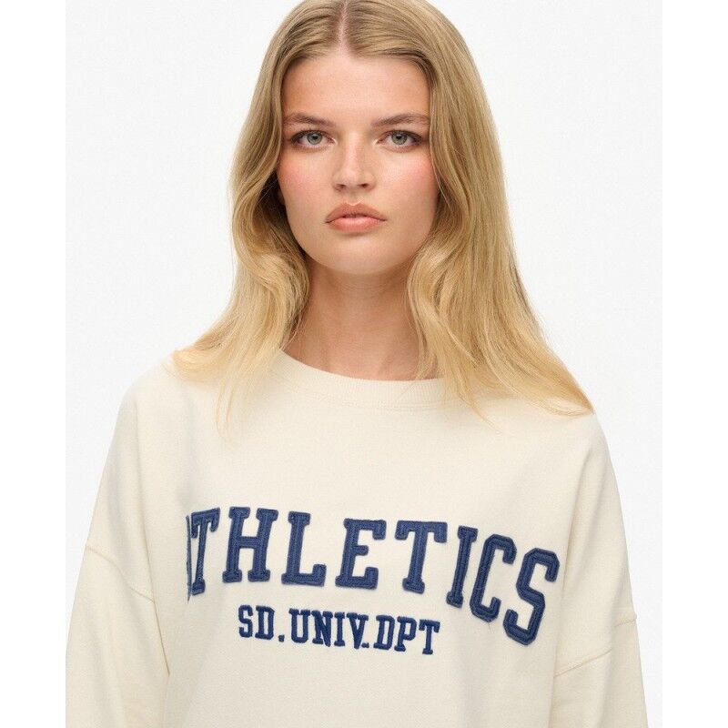 Superdry Athletic Essentials Applique Crew Sweatshirt - Sweatshirt sem capuz mulher | Hardloop