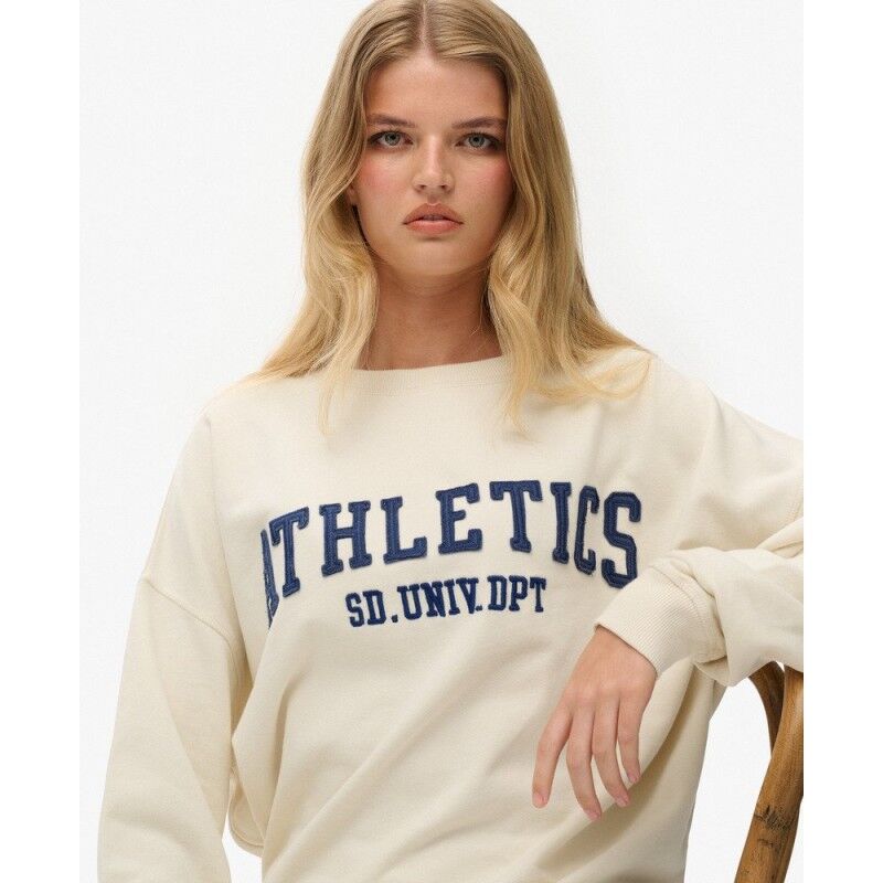 Superdry Athletic Essentials Applique Crew Sweatshirt - Trui - Dames | Hardloop
