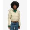 Superdry Crop Hooded Fuji Jacket - Chaqueta de fibra sintética - Mujer | Hardloop