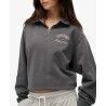 Superdry Athletic Collared Half Zip Jumper - Sweatshirt femme | Hardloop