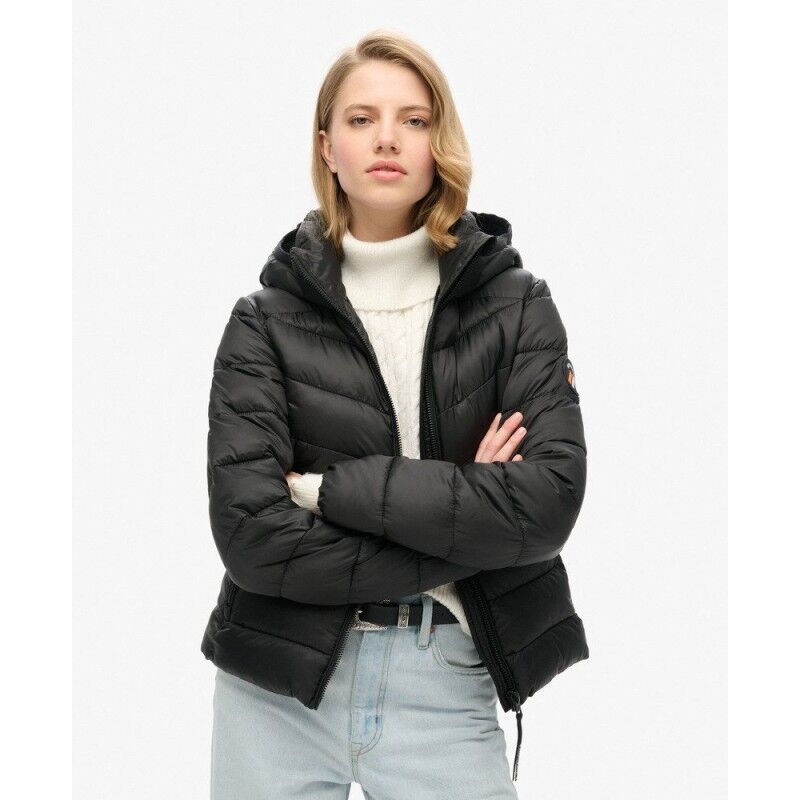 Superdry Hooded Fuji Quilted Padded Jacket - Synthetic jacket - Women's | Hardloop