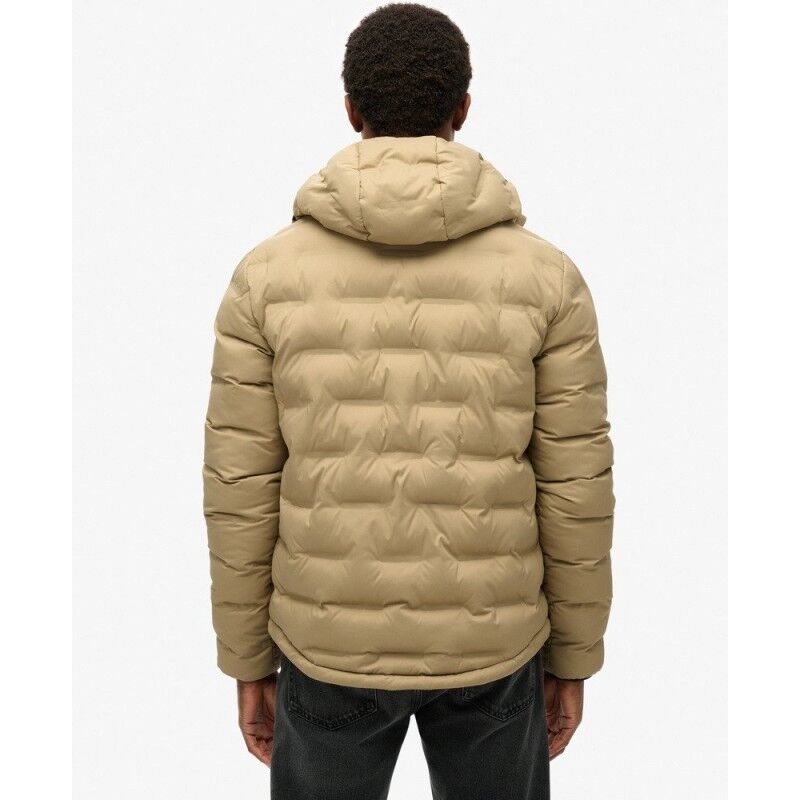 Superdry Hooded Quilted Puffer Coat - Donsjack - Heren | Hardloop