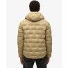 Superdry Hooded Quilted Puffer Coat - Dunjakke - Herrer | Hardloop