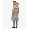 Superdry Everest Faux Fur Longline Jacket - Donsjack - Dames | Hardloop