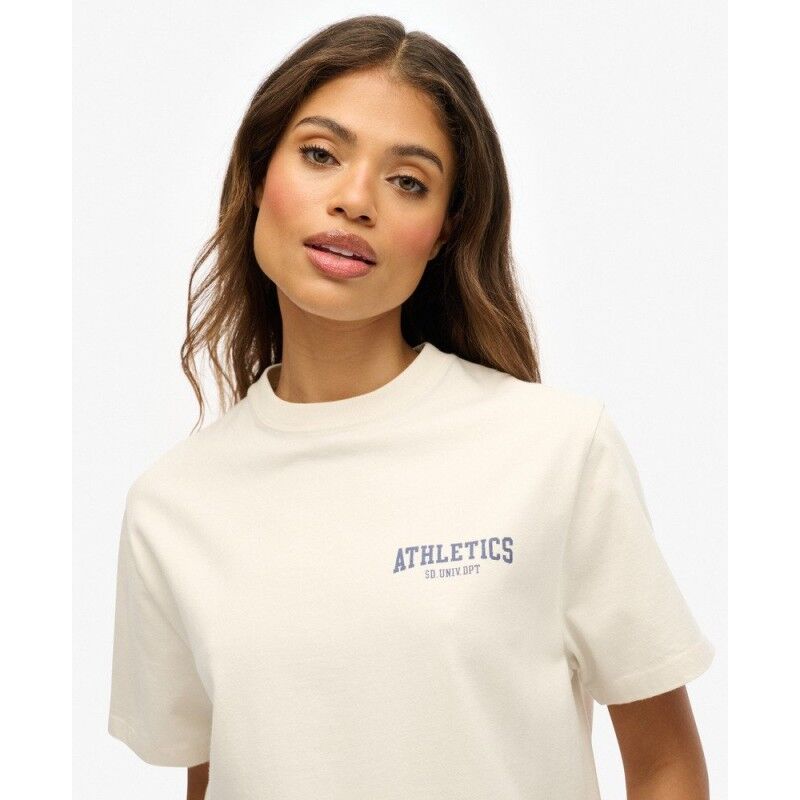 Superdry Athletic Essentials Oversized T-Shirt - T-shirt femme | Hardloop