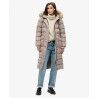 Superdry Everest Faux Fur Longline Jacket - Kunstfaserjacke - Damen | Hardloop