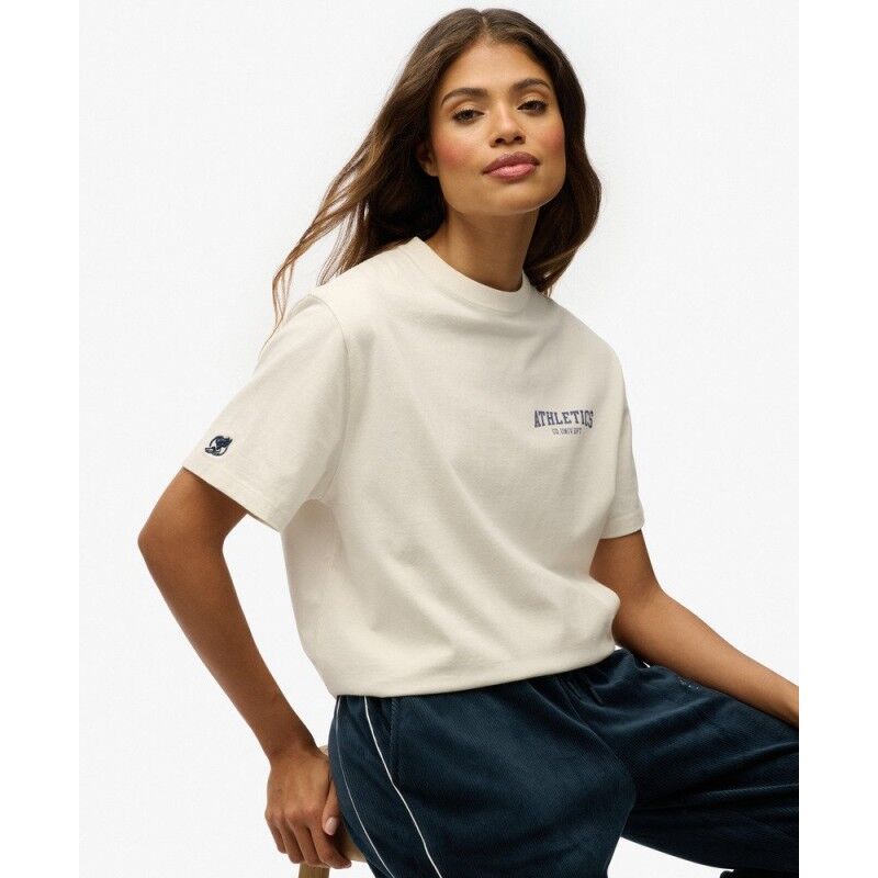 Superdry Athletic Essentials Oversized T-Shirt - Camiseta - Mujer | Hardloop