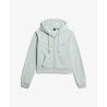 Superdry Essential Logo Cropped Ziphood - Sweatshirt à capuche femme | Hardloop