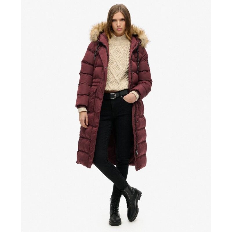 Everest Faux Fur Longline Jacket - Chaqueta de fibra sintética - Mujer