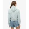 Superdry Essential Logo Cropped Ziphood - Hoodie - Damen | Hardloop