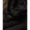 Superdry Fuji Faux Fur Hooded Longline Jacket - Donsjack - Dames | Hardloop