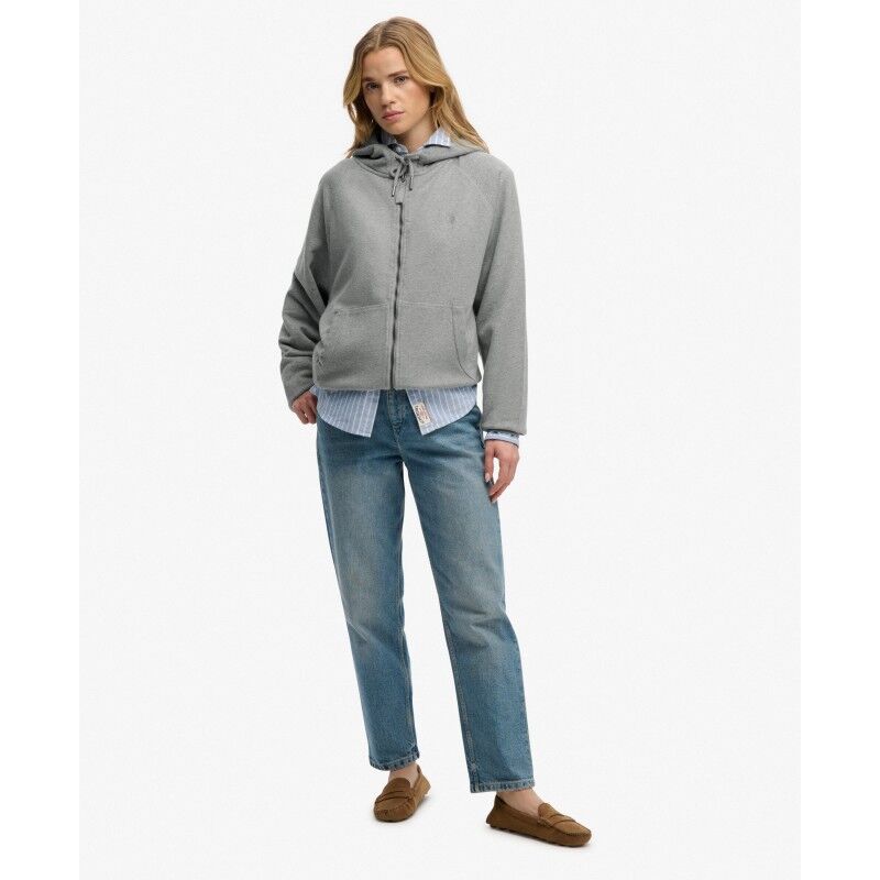 Superdry Studios Relaxed Zip Hoodie - Hoodie - Dames | Hardloop