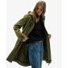 Superdry Hooded Longline Shell Parka - Parka femme | Hardloop
