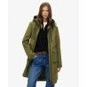 Superdry Hooded Longline Shell Parka - Parka - Damer | Hardloop