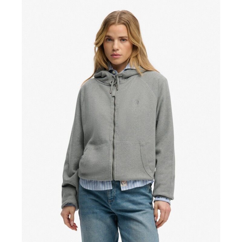Superdry Studios Relaxed Zip Hoodie - Hoodie - Dames | Hardloop