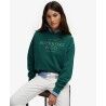 Superdry Luxe Casual Loose Crew Sweatshirt - Sweatshirt femme | Hardloop