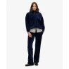 Superdry Country Club Velour Zip Hoodie - Sweatshirt mulher | Hardloop
