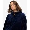 Superdry Country Club Velour Zip Hoodie - Sweatshirt à capuche femme | Hardloop