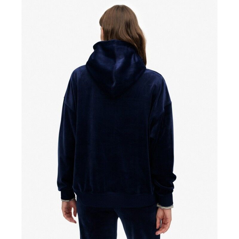 Superdry Country Club Velour Zip Hoodie - Hoodie - Women's | Hardloop