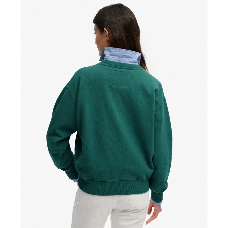 Superdry Luxe Casual Loose Crew Sweatshirt - Jumper - Women's | Hardloop